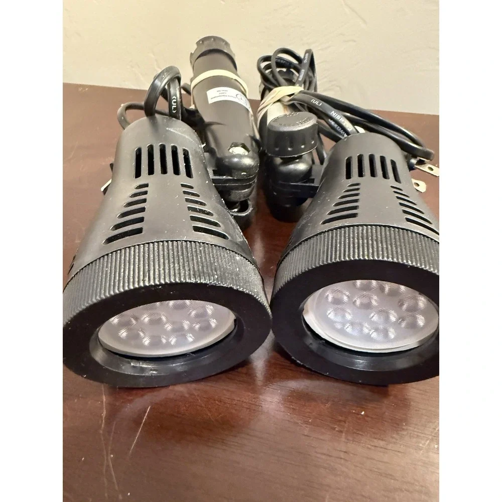 Table Top LED Photography Light Tripod Set of 2 Studio Resale Lighting Rotating‎